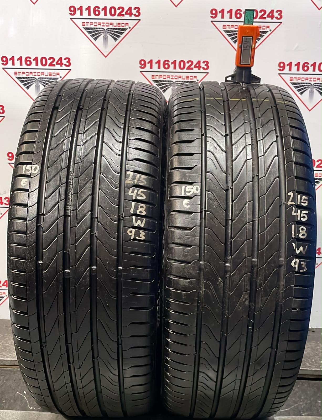 CONTINENTAL ULTRACONTACT USADO  215/45 R18 93 W